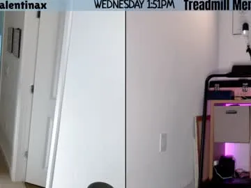 Bicurious wildness: Milavalentinax gets nude while fondling her fanny on webcam milavalentinax from Chaturbate