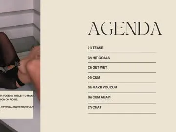 rosiebones from Chaturbate