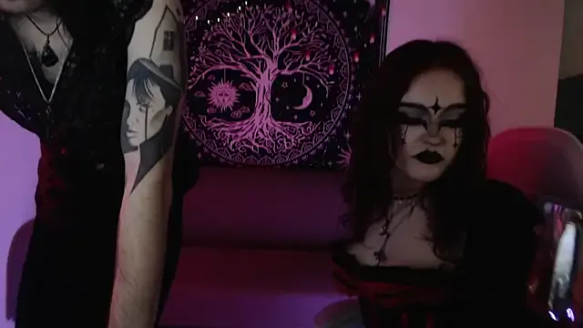 The unforgettable CrimsonVampCouple - slutty sex camwhore ready to cum CrimsonVampCouple from StripChat