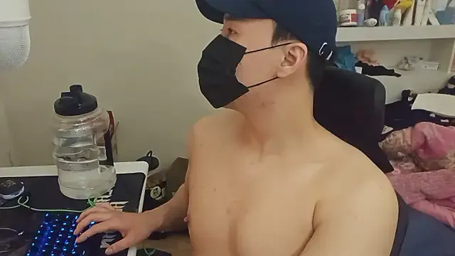 Curious DoseCap0 stripping and cumming with his desired dildos DoseCap0 from StripChat