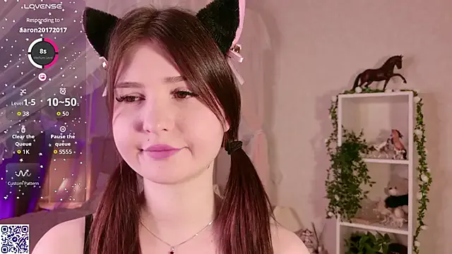 Curious LeraKit teasing and masturbating with her cherished sex toys LeraKit from StripChat